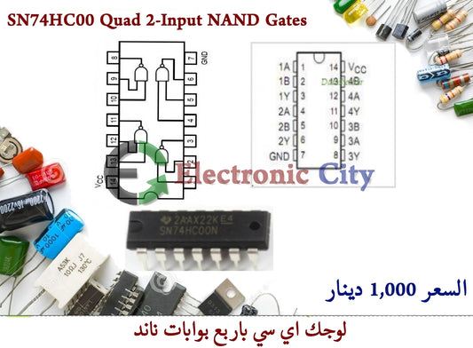 SN74HC00 Quad 2-Input NAND Gates