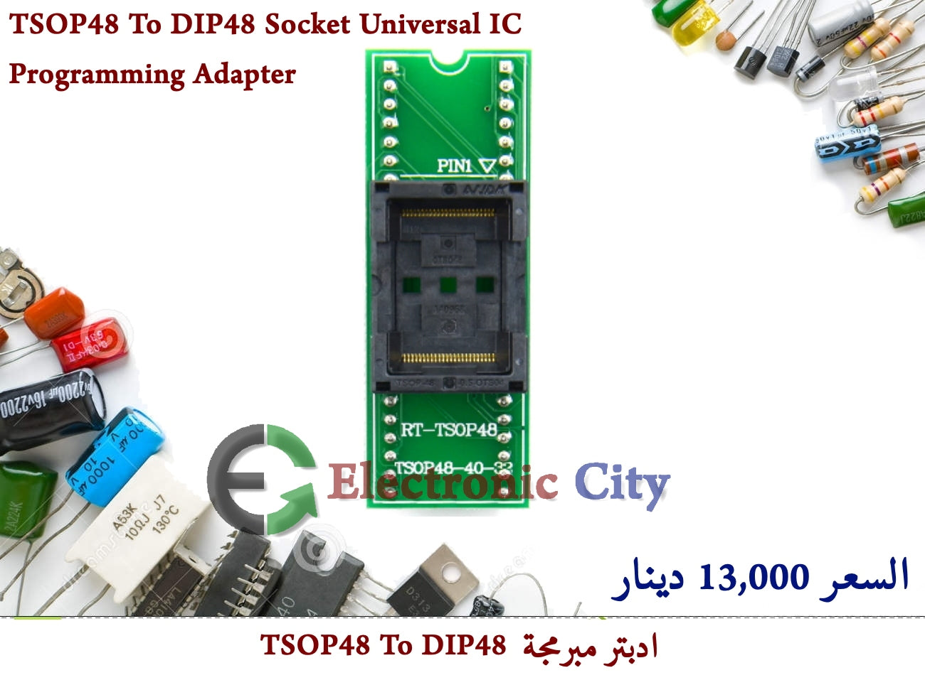 TSOP48 To DIP48 Socket Universal IC Programming Adapter